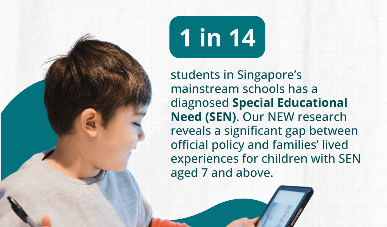 2025 SEN Report Summary - Mind The Gap - EveryChild.SG